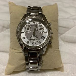 Women’s Bulova Diamond Studded Chronograph Watch
